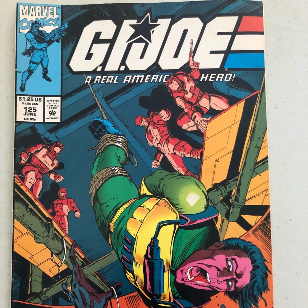 G.I.JOE Comic Book # 125 June 1992